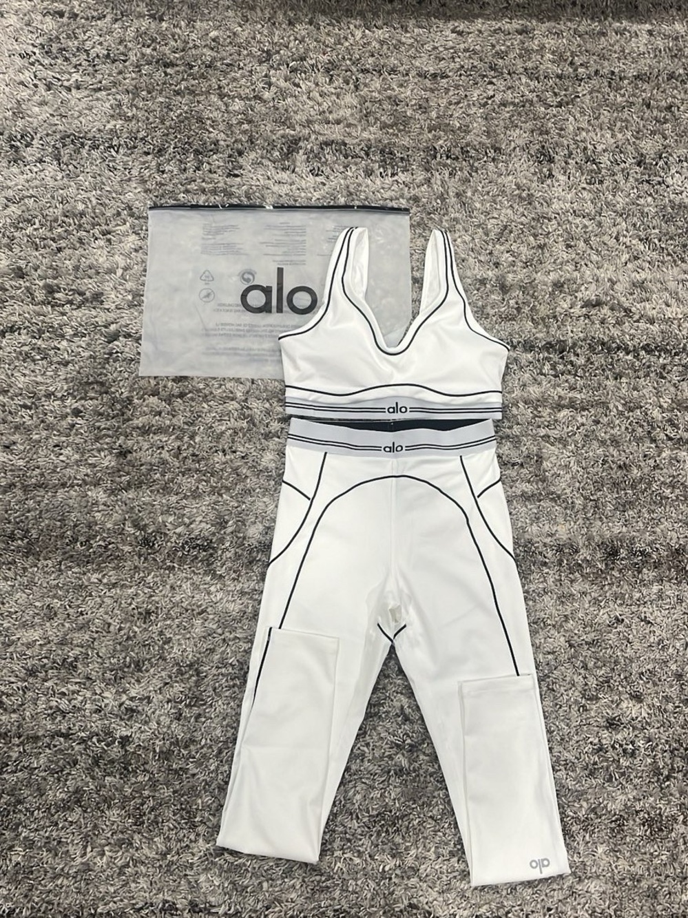 Alo White Jumpsuit